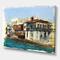 Designart - Old Houses On The Island of Mykonos Greece - Nautical & Coastal Canvas Wall Art Print
